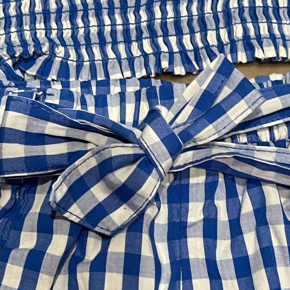 Copper Key Matching Set Blue & White Gingham - Picture 14 of 16